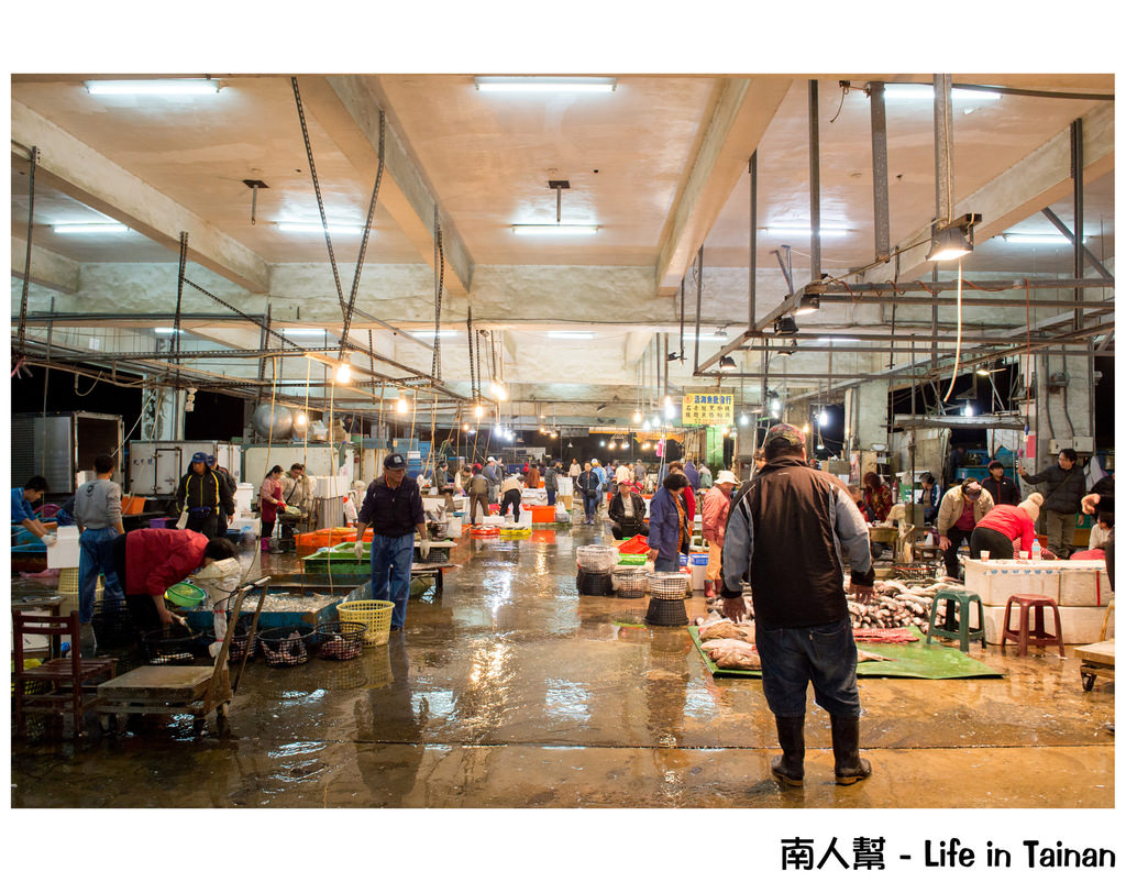 台南市安平區 生鮮 夜半的安平 南市區漁會魚市場 南人幫